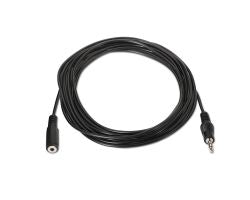 Nanocable Audio 3.5mm/M a 3.5mm/H 5m Negro (10.24.0205)