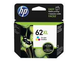 Tinta HP 62XL Tricolor 11.5ml 415 páginas (C2P07AE)