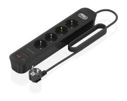Regleta Aisens 4Tomas 2Usb-C 2Usb-A (ASPS-2A2C13-BK)