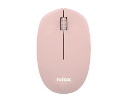 Ratón NILOX Wireless 1000dpi Rosa (NXMOWI4014)