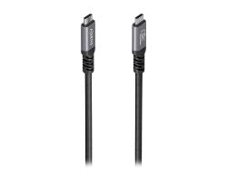 Cable AISENS USB-C 4.0/M PD 240W 0.5m Negro (A156-0993)