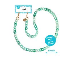 Cadena ZANAÉ Summer Jade Harmony 130cm Verde (18727)