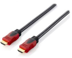 Cable EQUIP HDMI A/M a HDMI A/M 2m Negro/Rojo(EQ119342)