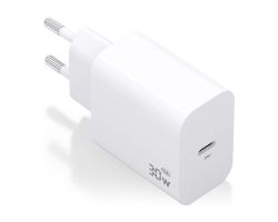 Cargador de Pared AISENS 1xUSB-C 30W Blanco (A110-0940)