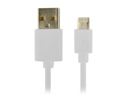 Cable CONCEPTRONIC Lightning 1m Blanco (CTUSBLIGHTW)
