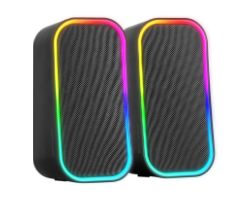 Altavoces Mars Gaming RGB 2.0 20W BT Negros (MSOM)