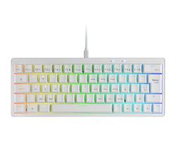 Teclado Mars Gaming RGB USB-C Blanco (MKMINIPROWYES)