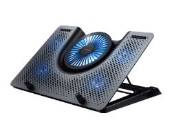 Soporte Trust GXT 1125 LED 17" 5 Ventiladores (23581)