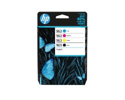 Tinta HP 963 Pack Negro/Tricolor (6ZC70AE)