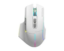 Ratón Mars Gaming RGB RF/BT/USB-A Blanco (MMWVECTORW)