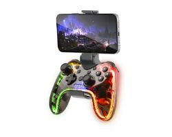 GamePad Mars Gaming USB Bluetooth 5.0 PS3 Negro (MGPBT)