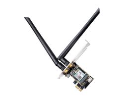 Adaptador CUDY AX5400 PCIe WiFi 6E BT Negro (WE3000)