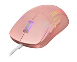 Ratón Mars Gaming Óptico RGB USB 32000dpi Rosa (MMPROP)