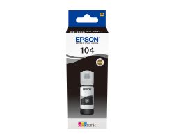 TINTA EPSON BOTE 104 BLACK ECOTANK BOTTLE C13T00P140