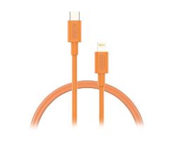 Cable NUBBEH USB-C/Lightning 1m Naranja (NBTCABLCLO1)