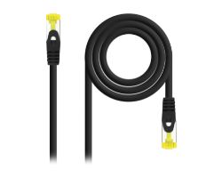 Latiguillo Nanocable Cat6a 25cm Negro(10.20.1900-L25BK)