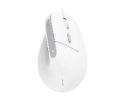 Ratón Vertical Trust Bayo II Óptico USB-A Blanco(25397)