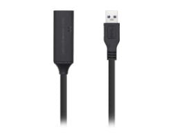 Cable AISENS USB-A/M a USB-A/H 15m Negro (A105-0409)