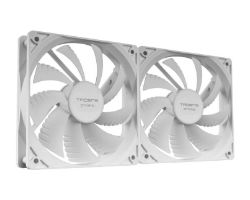 Ventilador TACENS Anima 12cm 2Unidades Blanco (AF12X2W)