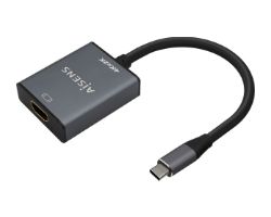 Cable AISENS USB-C/M a HDMI/H 4K Gris 15cm (A109-0685)