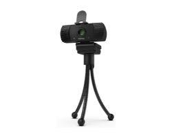 WebCam KROM FHD USB Micrófono Trípode Negra (NXKROMKAM)