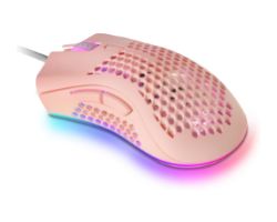 Ratón Mars Gaming Óptico RGB USB 32000dpi Rosa (MMEXP)