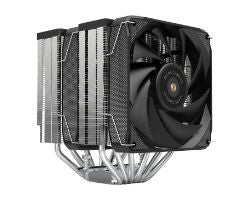 Ventilador Mars Gaming ARGB PWM 2x120mm Negro (MCPUXU6)