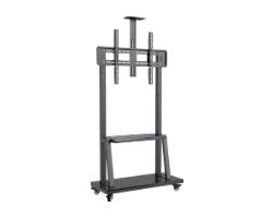 UNYKA Floor Stand 42"-100" 2 Shelves (UK730511)