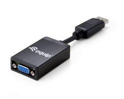 Adaptador EQUIP DP/M a VGA/H 0.15m Negro (EQ133435)