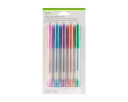 Set de Bolígrafos CRICUT Gel Brillante 5U (CRC-2004026)