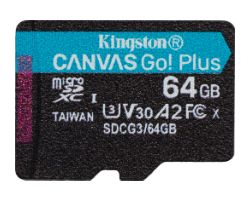 Kingston Micro SDXC 64Gb + Adaptador SD (SDCG3/64GB)
