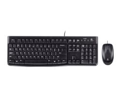 T+Ratón LOGITECH MK120 USB Italiano Negro (920-002543)