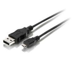 Cable EQUIP USB-A/M a mUSB-B/M 1.8m Negro (EQ128523)