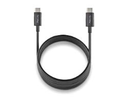 Cable NGS USB-C a USB-C 60W 1m Negro (ZYRO60W-1BLACK)