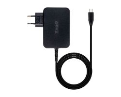 Cargador TooQ 90W USB-C PD 3.0 Negro (TQLC-USBCGAN90PD)