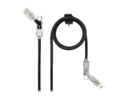 Nanocable USB-C+USB-A a Lightning+USB-C 1m (10.01.2601)