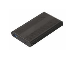 Caja TooQ HDD 2.5" SATA USB 3.0 Negra (TQE-2524B)