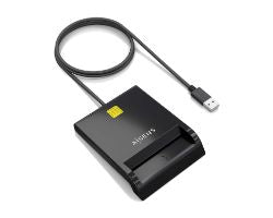 Lector Tarjetas AISENS DNIe USB2.0 Negro (ASCR-SN06-BK)
