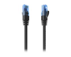 Cable AISENS RJ45 Cat.6 UTP CCA 15m Negro (A135-0851)