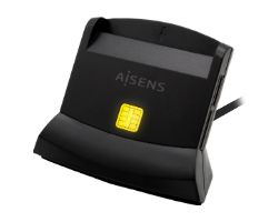 Lector de Tarjetas AISENS Smart Cards (ASCR-SN04CSD-BK)