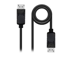 Nanocable DP/M a DP/M 5m Negro (10.15.2805)