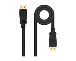 Nanocable DP 1.4/M a DP/M 2m Negro (10.15.2602)
