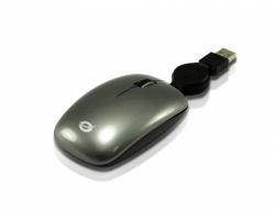 Ratón CONCEPTRONIC Óptico USB-A 800dpi Gris (CLLM3BTRV)