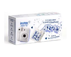 Cámara Fujiflim Intax mini 12 Clay White (FUJ170503)