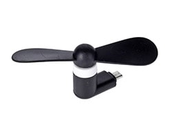 Ventilador EDM para Smartphone mUSB 9cm (90252)