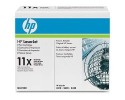 Toner HP LaserJet 11X Pack 2 Negro 12000 pág (Q6511XD)