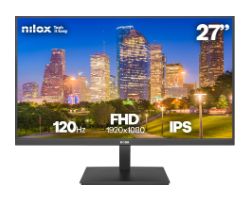 Monitor NILOX 27" IPS FHD 120Hz Negro (NXM27FHD1204)