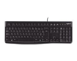 Teclado LOGITECH K120 USB Negro (920-002499)