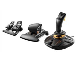 Pack Thrustmaster T16000M Flight PC Mac Negro