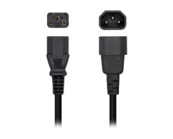 Cable CPU AISENS C13/H a C14/M 10m Negro (A132-0532)